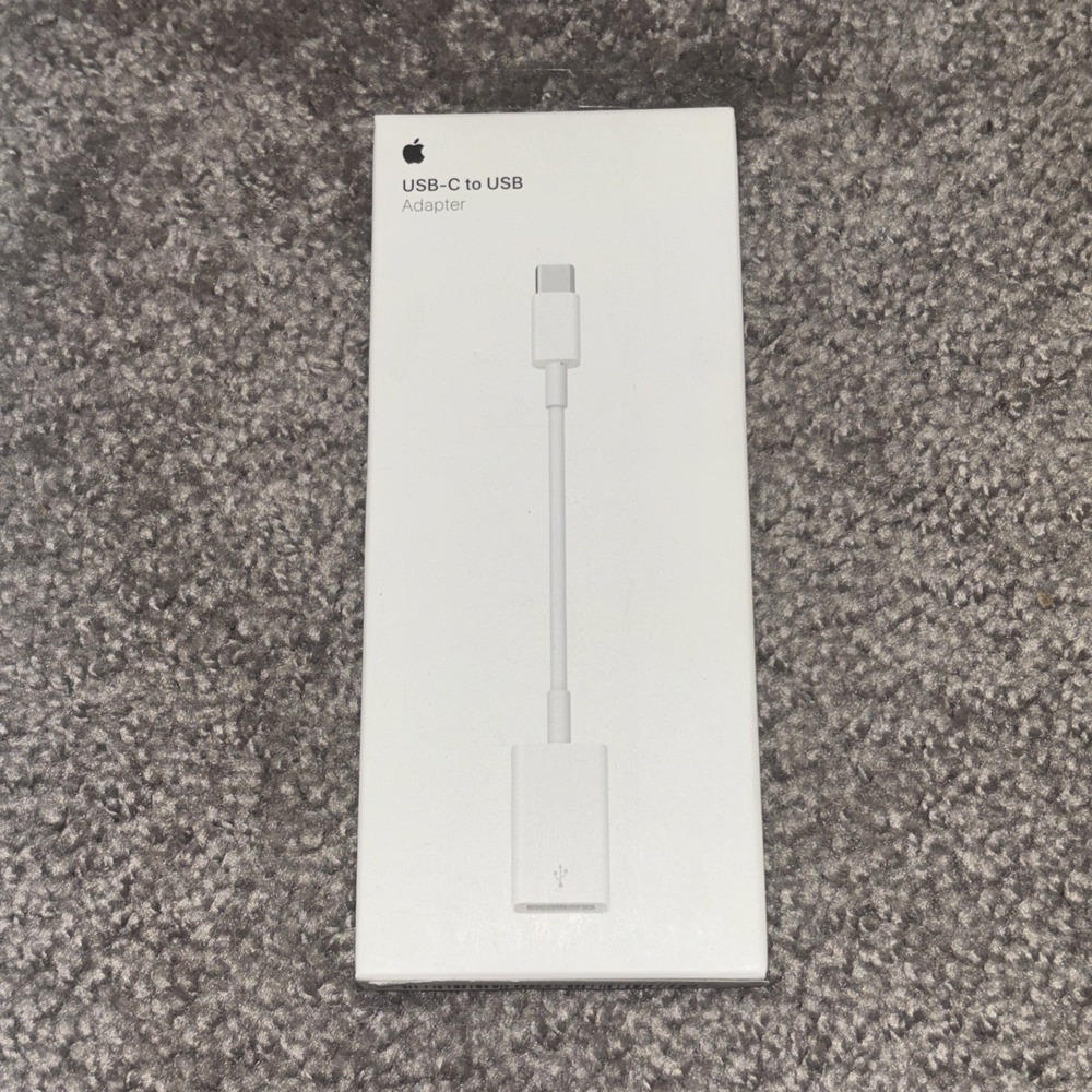 Apple USB-C to USB Adapter - Official Apple - Brand New - 6.1in - MW5L3AM/A